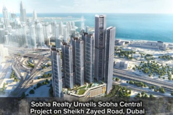 Sobha Realty Unveils Sobha Central Project on Sheikh Zayed Road, Dubai